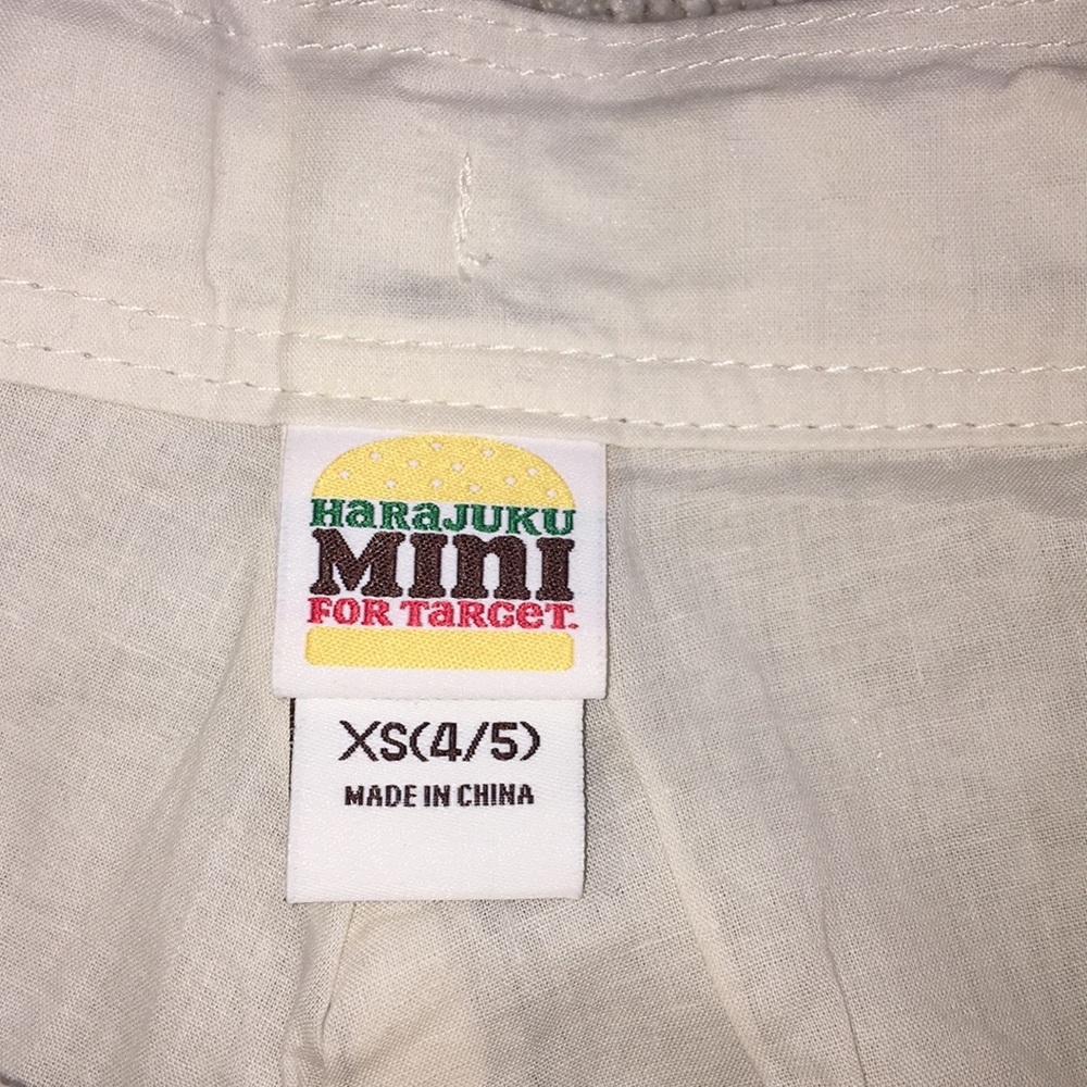 NWT Harajuku Mini for Target outfit size XS(4-5) - Picture 6 of 7